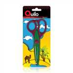 قیچی کویلو - مدرسه دسته ارگونومیک تیغه موجی 16 سانت 003007 - Quilo