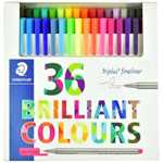 روان‌نویس 36 رنگ نوک نمدی STAEDTLER 334C36 Triplus